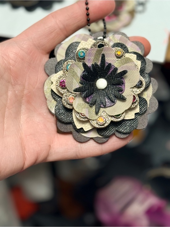 @RoosterCuster Handbags - Handmade Floral Bag Charm